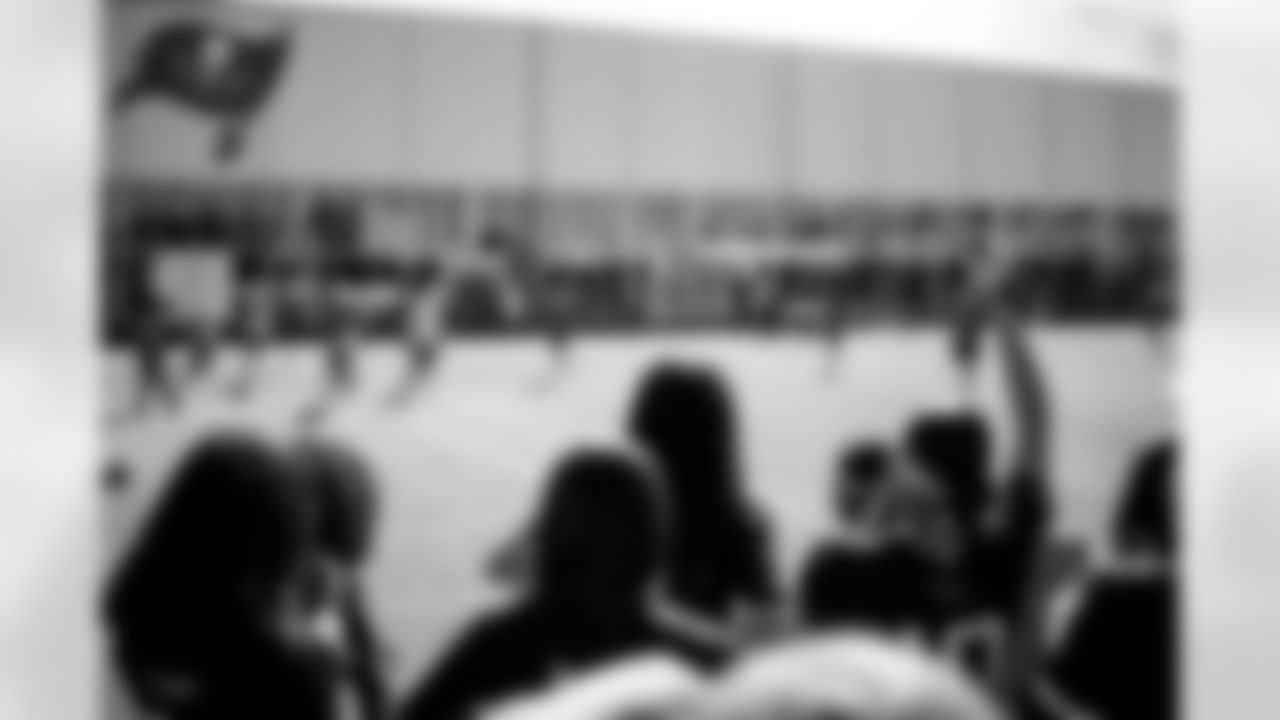 TAMPA, FL - February 09, 2026 - The 2026 Girls Flag Football Preseason Classic. Photo By Kyle Zedaker/Tampa Bay Buccaneers