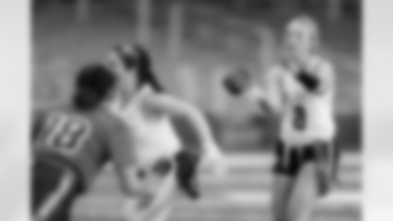 TAMPA, FL - February 09, 2026 - The 2026 Girls Flag Football Preseason Classic. Photo By Michael Aguilar/Tampa Bay Buccaneers