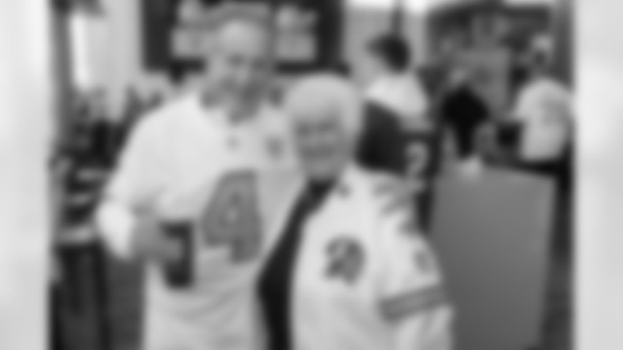 TAMPA, FL - December 11, 2025 - The 1976 Tampa Bay Buccaneers team reunion in the Hyundai Club at Raymond James Stadium. Photo By Mike Carlson/Tampa Bay Buccaneers