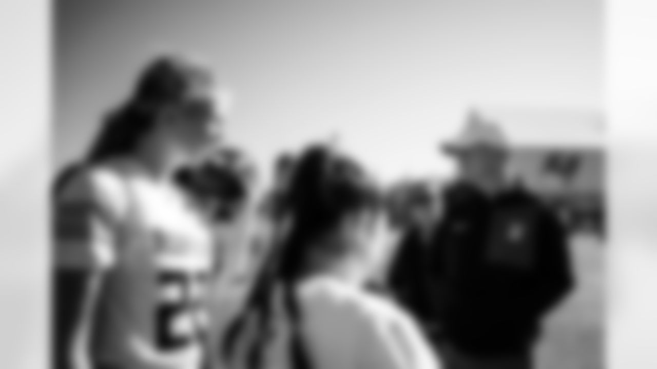 TAMPA, FL - February 09, 2026 - The 2026 Girls Flag Football Preseason Classic. Photo By Kyle Zedaker/Tampa Bay Buccaneers