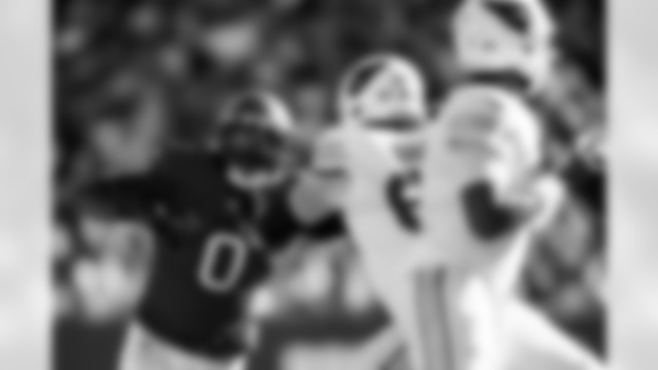 TAMPA, FL - November 30, 2025 - Outside Linebacker Yaya Diaby #0 of the Tampa Bay Buccaneers during the game between the Arizona Cardinals and Tampa Bay Buccaneers. The Bucs won the game, 20-17. Photo By Kyle Zedaker/Tampa Bay Buccaneers