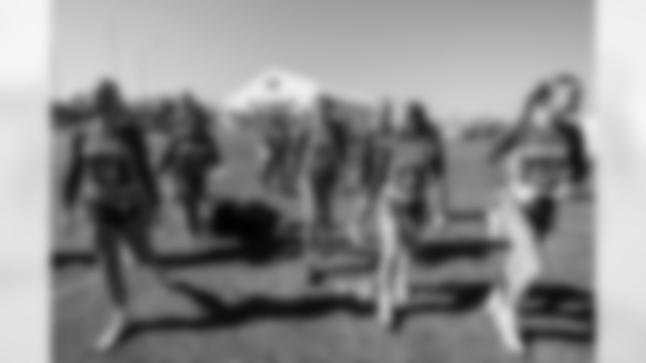 TAMPA, FL - February 14, 2026 - The 2026 Girls Flag Football Preseason Classic. Photo By Doug DeFelice/Tampa Bay Buccaneers