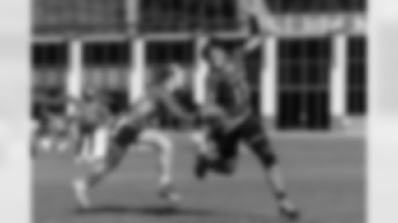 TAMPA, FL - February 14, 2026 - The 2026 Girls Flag Football Preseason Classic. Photo By Doug DeFelice/Tampa Bay Buccaneers