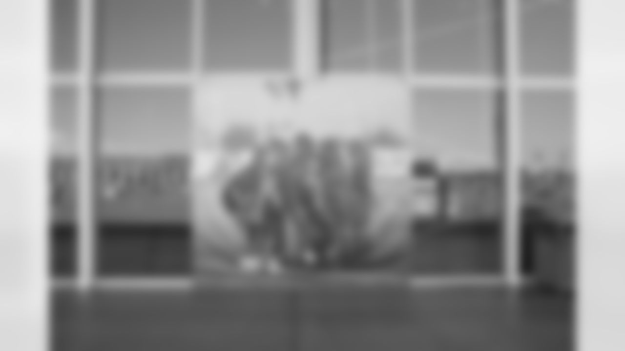 TAMPA, FL - February 13, 2026 - The 2026 Girls Flag Football Preseason Classic at AdventHealth Training Center. Photo By Cian Leach/Tampa Bay Buccaneers