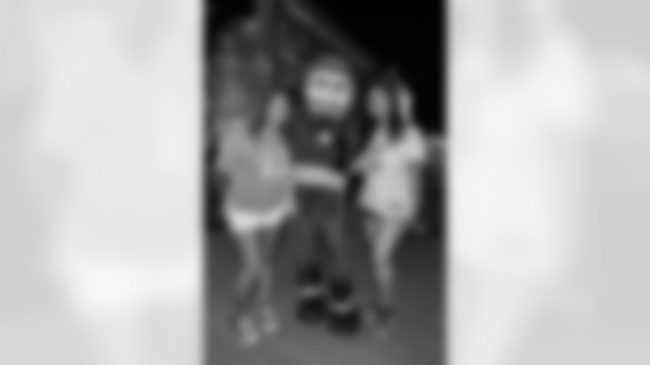 TAMPA, FL - November 23, 2025 - Captain Fear during the Watch Party at Armature Works during the game between the Tampa Bay Buccaneers and the Los Angeles Rams. Photo By Doug DeFelice/Tampa Bay Buccaneers