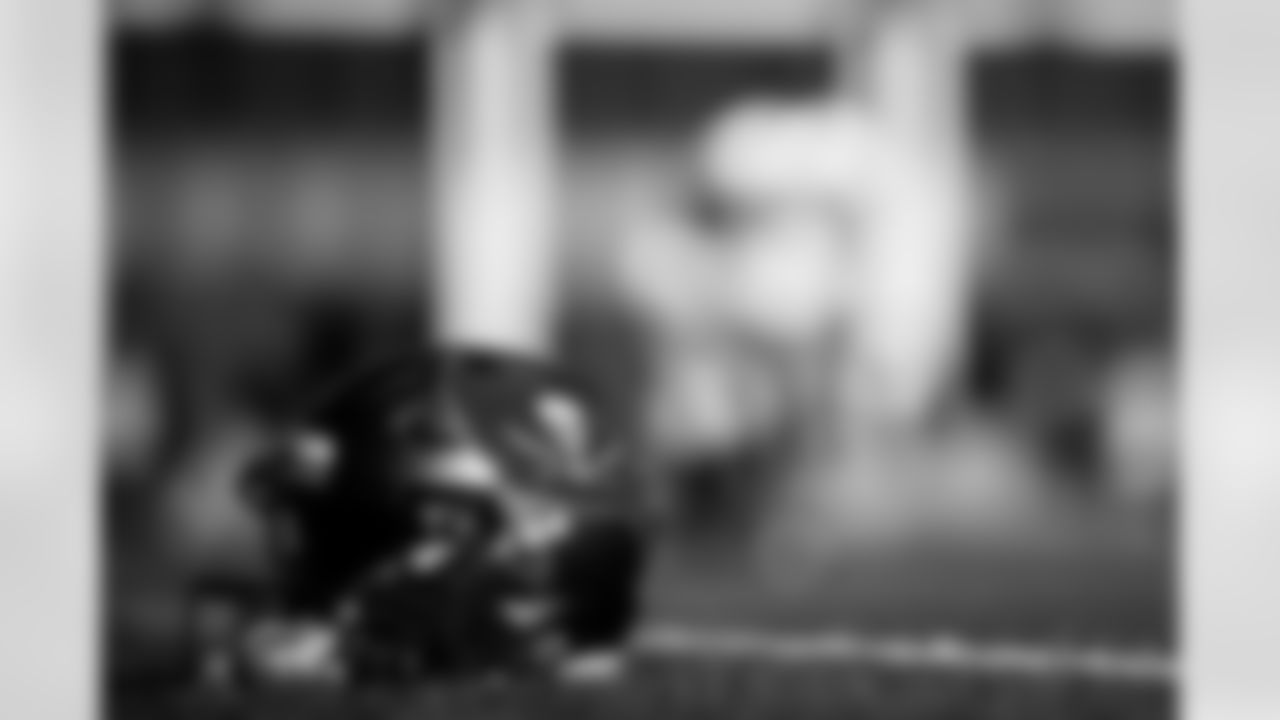 TAMPA, FL - December 24, 2025 - Helmet during practice at AdventHealth Training Center. Photo By Kyle Zedaker/Tampa Bay Buccaneers