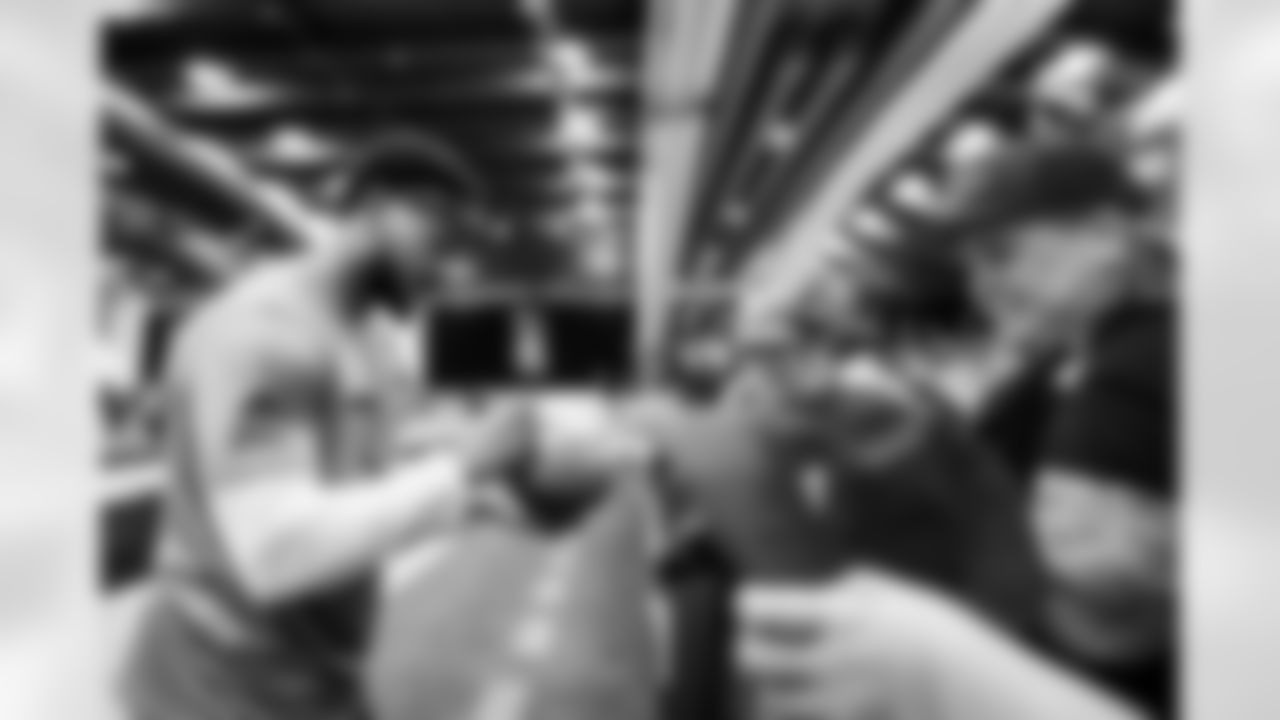 SAN FRANCISCO, CA - February 01, 2026 - Safety Antoine Winfield Jr. #31 of the Tampa Bay Buccaneers during Pro Bowl Practice at the Moscone Center. Photo By Tori Richman/Tampa Bay Buccaneers