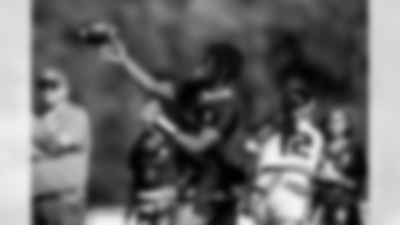 TAMPA, FL - February 12, 2026 - The 2026 Girls Flag Football Preseason Classic at AdventHealth Training Center. Photo By Tori Richman/Tampa Bay Buccaneers