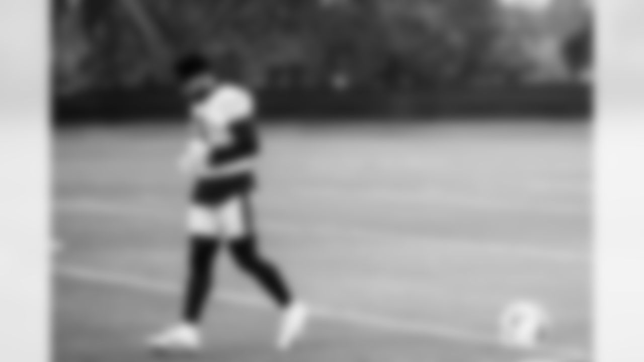 TAMPA, FL - December 10, 2025 - Week 15 practice at AdventHealth Training Center. Photo By Kyle Zedaker/Tampa Bay Buccaneers