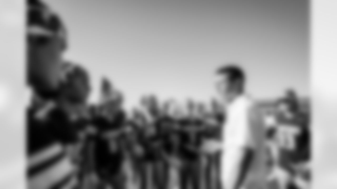 TAMPA, FL - February 10, 2026 - The 2026 Girls Flag Football Preseason Classic at AdventHealth Training Center. Photo By Tori Richman/Tampa Bay Buccaneers