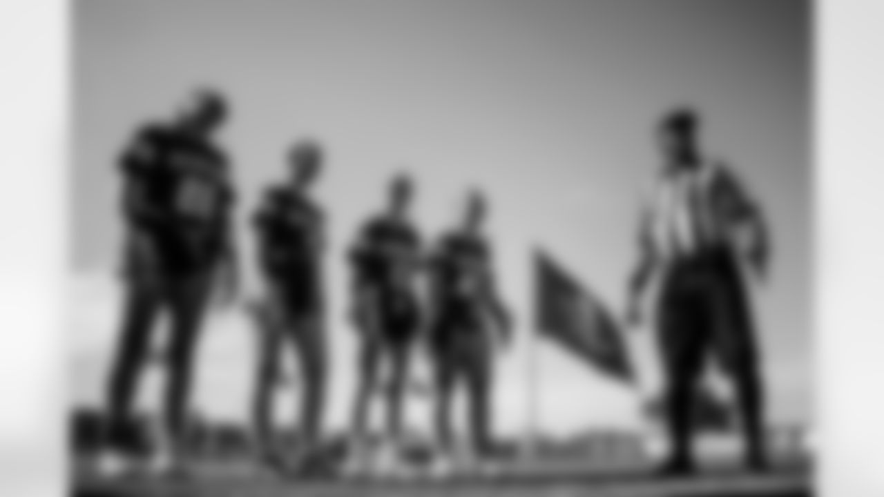 TAMPA, FL - February 11, 2026 - The 2026 Girls Flag Football Preseason Classic. Photo By Kyle Zedaker/Tampa Bay Buccaneers