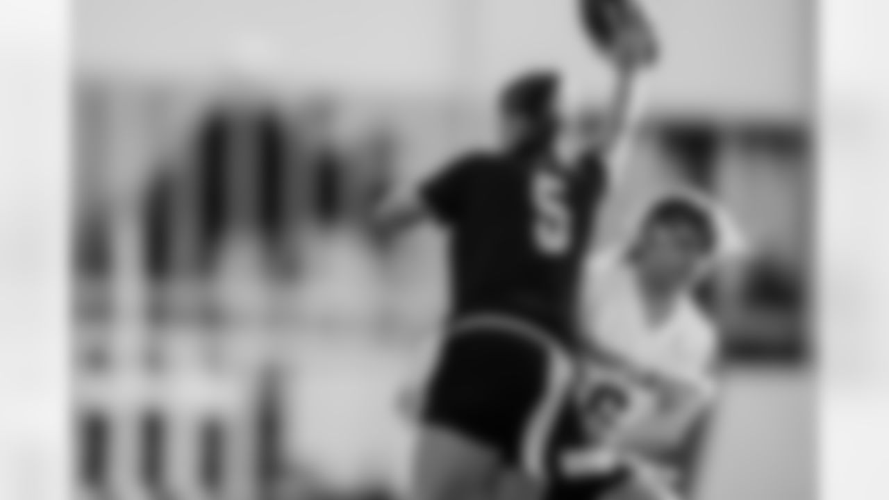 TAMPA, FL - February 12, 2026 - The 2026 Girls Flag Football Preseason Classic at AdventHealth Training Center. Photo By Tori Richman/Tampa Bay Buccaneers