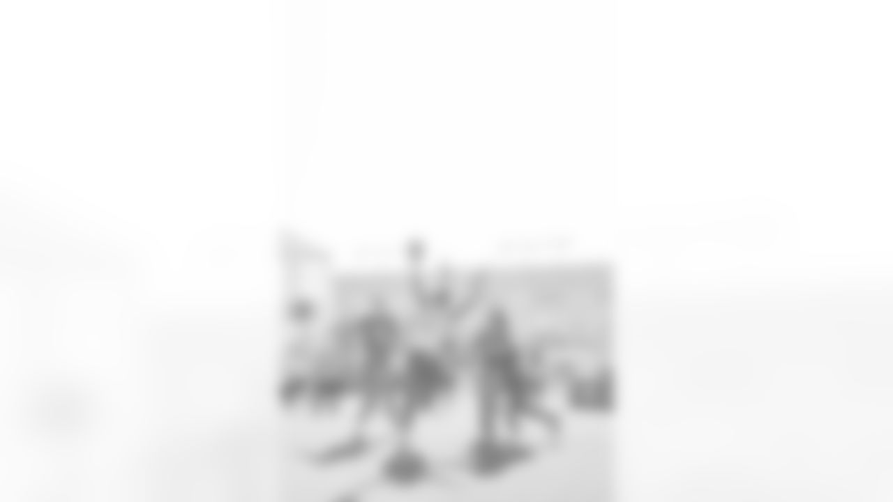 TAMPA, FL - February 10, 2026 - The 2026 Girls Flag Football Preseason Classic at AdventHealth Training Center. Photo By Tori Richman/Tampa Bay Buccaneers