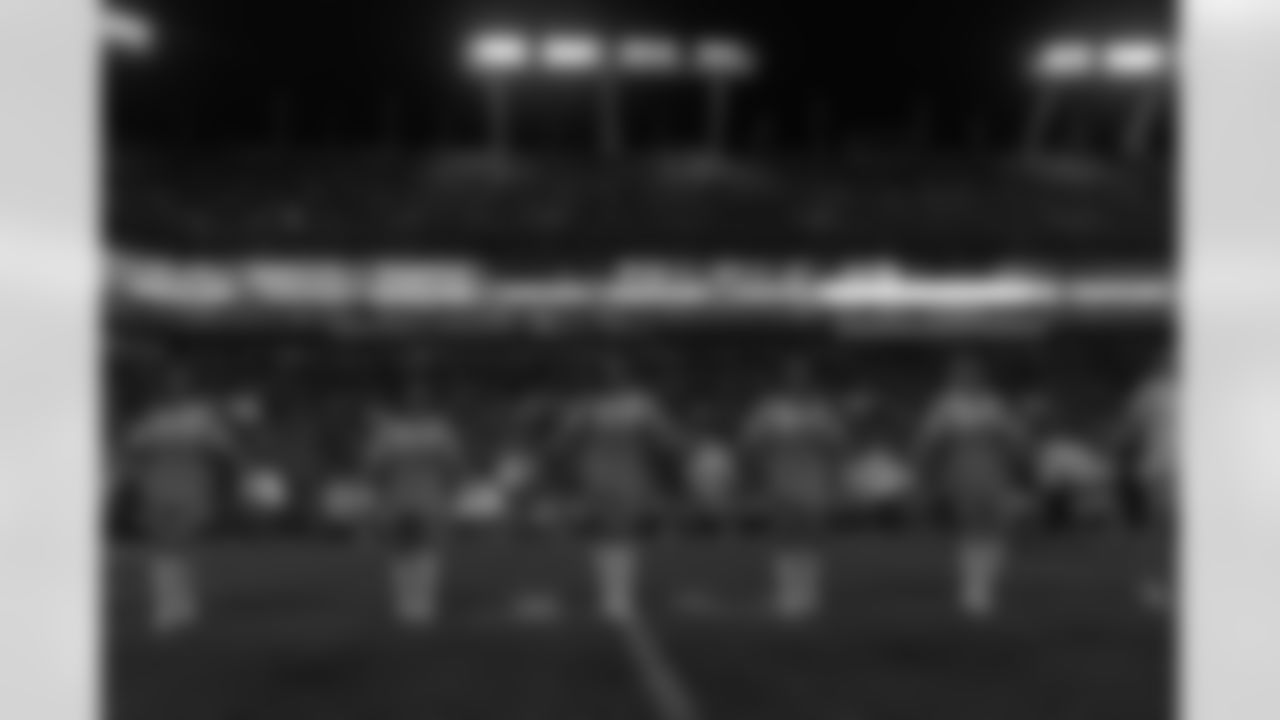 TAMPA, FL - December 11, 2025 - The Tampa Bay Buccaneers and Atlanta Falcons during a regular season game at Raymond James Stadium. The Bucs lost the game, 29-28. Photo By Doug DeFelice/Tampa Bay Buccaneers