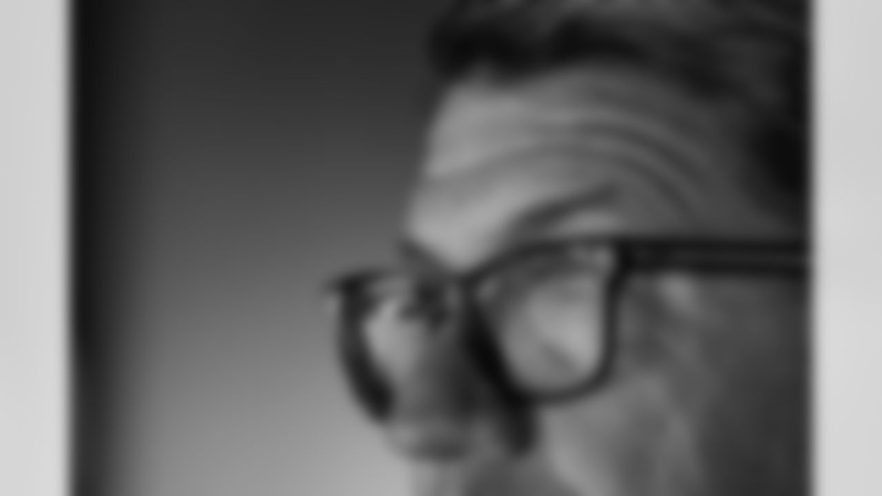 INDIANAPOLIS, IN - February 26, 2026 - General Manager Jason Licht during Workouts at the 2026 NFL Combine at Lucas Oil Stadium. Photo By Tori Richman/Tampa Bay Buccaneers