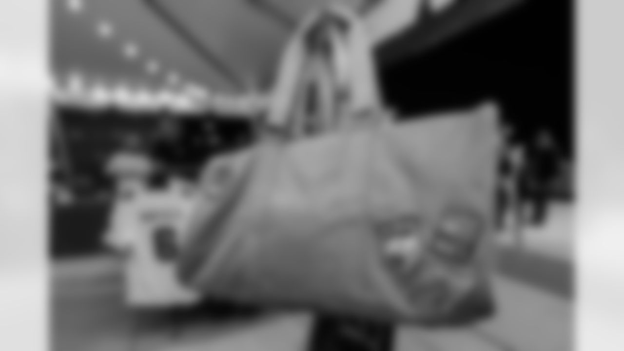 TAMPA, FL - November 23, 2025 - Team Store activation during the Watch Party at Armature Works during the game between the Tampa Bay Buccaneers and the Los Angeles Rams. Photo By Doug DeFelice/Tampa Bay Buccaneers