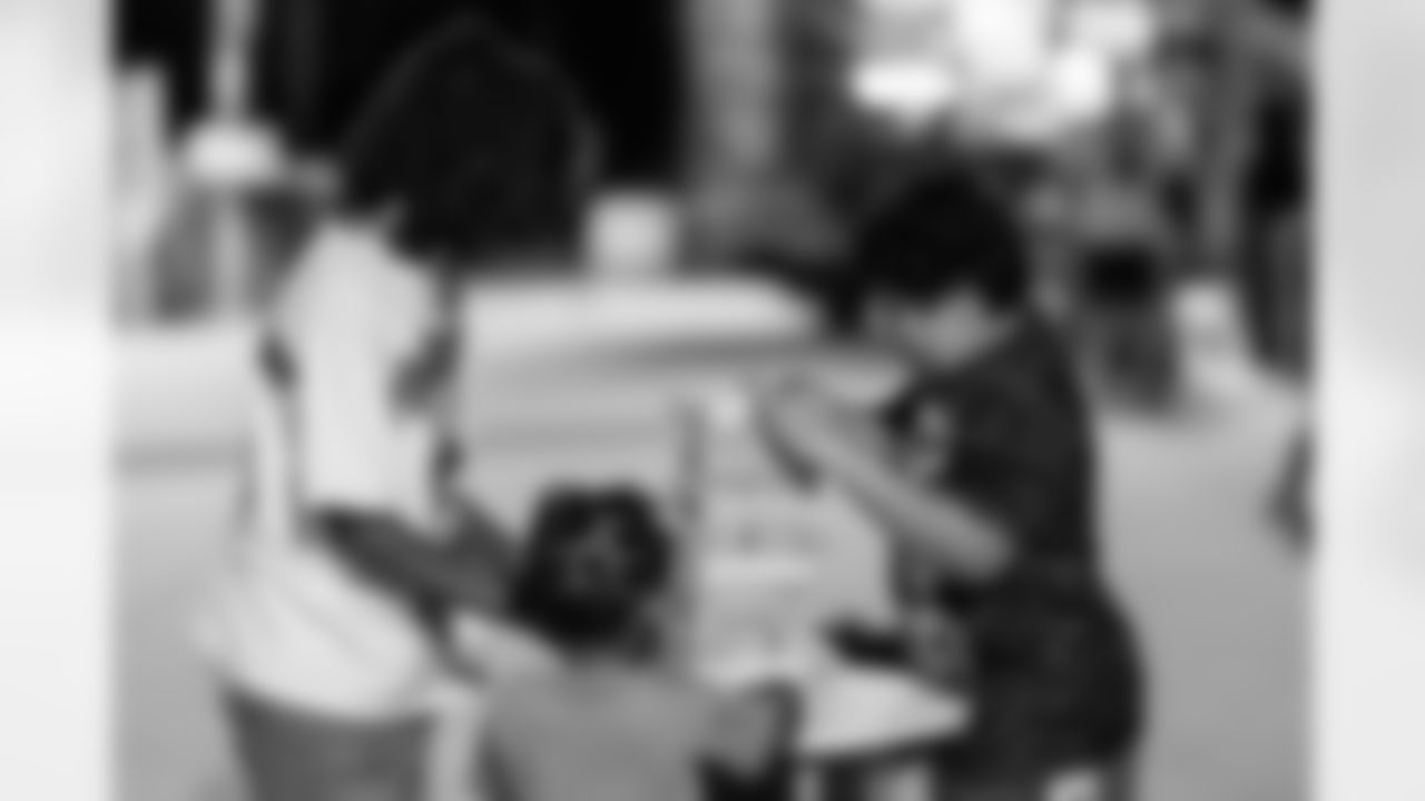 TAMPA, FL - November 23, 2025 - Fans during the Watch Party at Armature Works during the game between the Tampa Bay Buccaneers and the Los Angeles Rams. Photo By Doug DeFelice/Tampa Bay Buccaneers