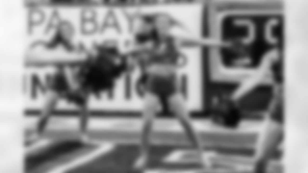 TAMPA, FL - January 03, 2026 - The Carolina Panthers and Tampa Bay Buccaneers play a regular season game at Raymond James Stadium. The Bucs won the game, 16-14. Photo By Tori Richman/Tampa Bay Buccaneers