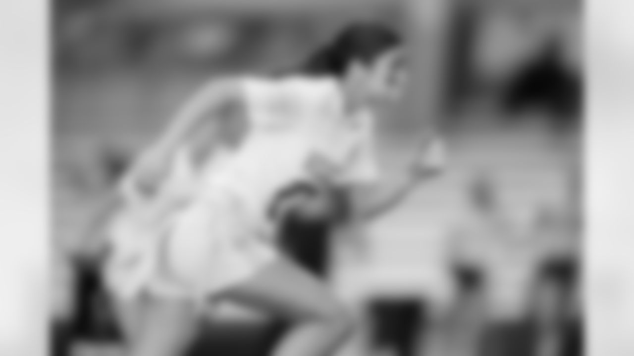 TAMPA, FL - February 13, 2026 - The 2026 Girls Flag Football Preseason Classic at AdventHealth Training Center. Photo By Cian Leach/Tampa Bay Buccaneers