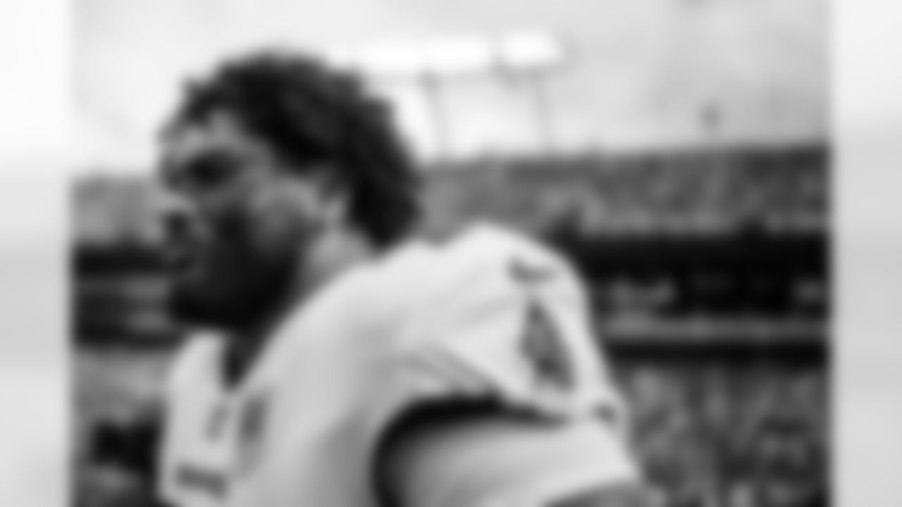 TAMPA, FL - November 09, 2025 - Tackle Tristan Wirfs #78 of the Tampa Bay Buccaneers before the game between the New England Patriots and Tampa Bay Buccaneers. The Bucs lost the game, 28-23. Photo By Kyle Zedaker/Tampa Bay Buccaneers