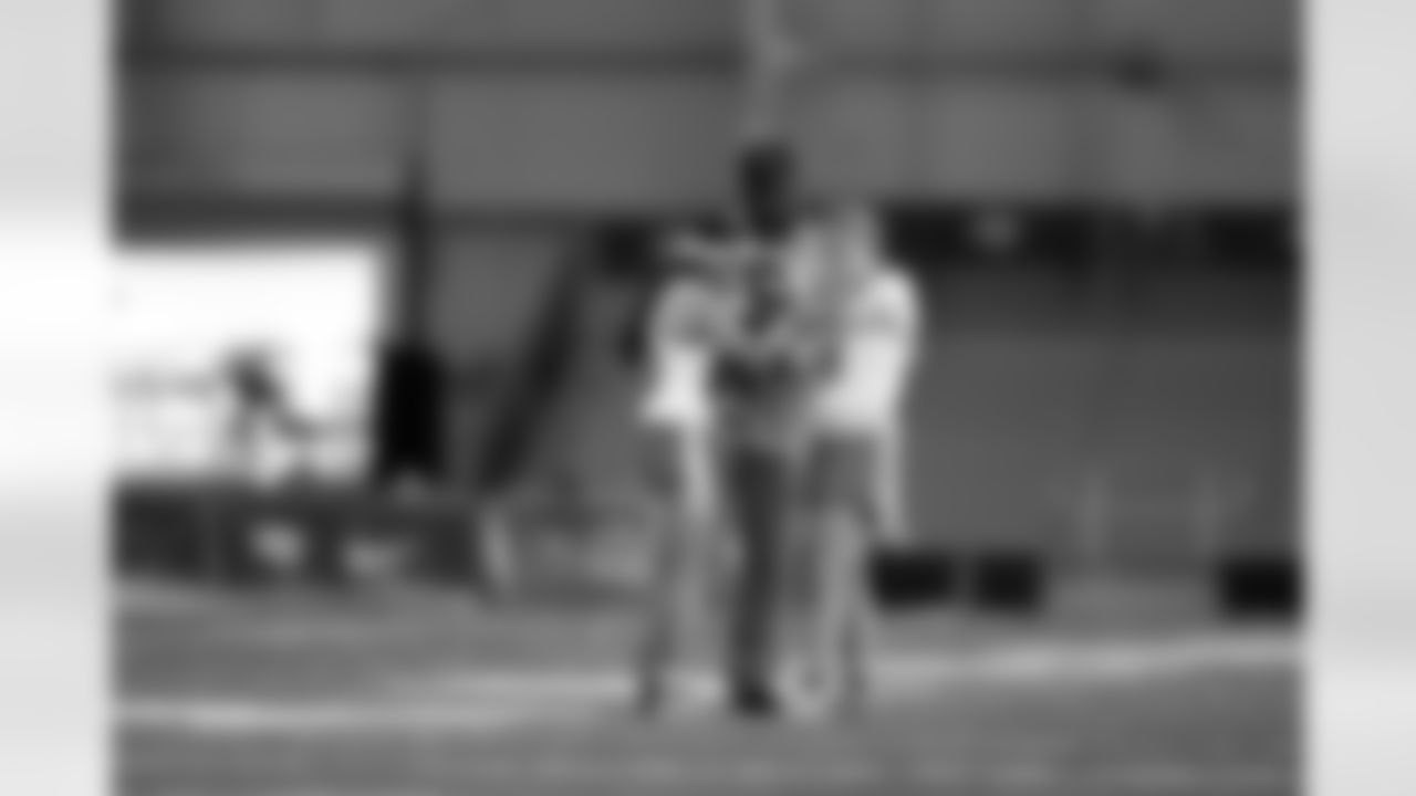 TAMPA, FL - February 13, 2026 - The 2026 Girls Flag Football Preseason Classic at AdventHealth Training Center. Photo By Cian Leach/Tampa Bay Buccaneers