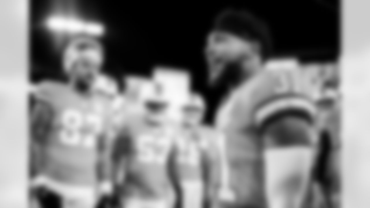 TAMPA, FL - December 11, 2025 - The Tampa Bay Buccaneers and Atlanta Falcons during a regular season game at Raymond James Stadium. The Bucs lost the game, 29-28. Photo By Kyle Zedaker/Tampa Bay Buccaneers