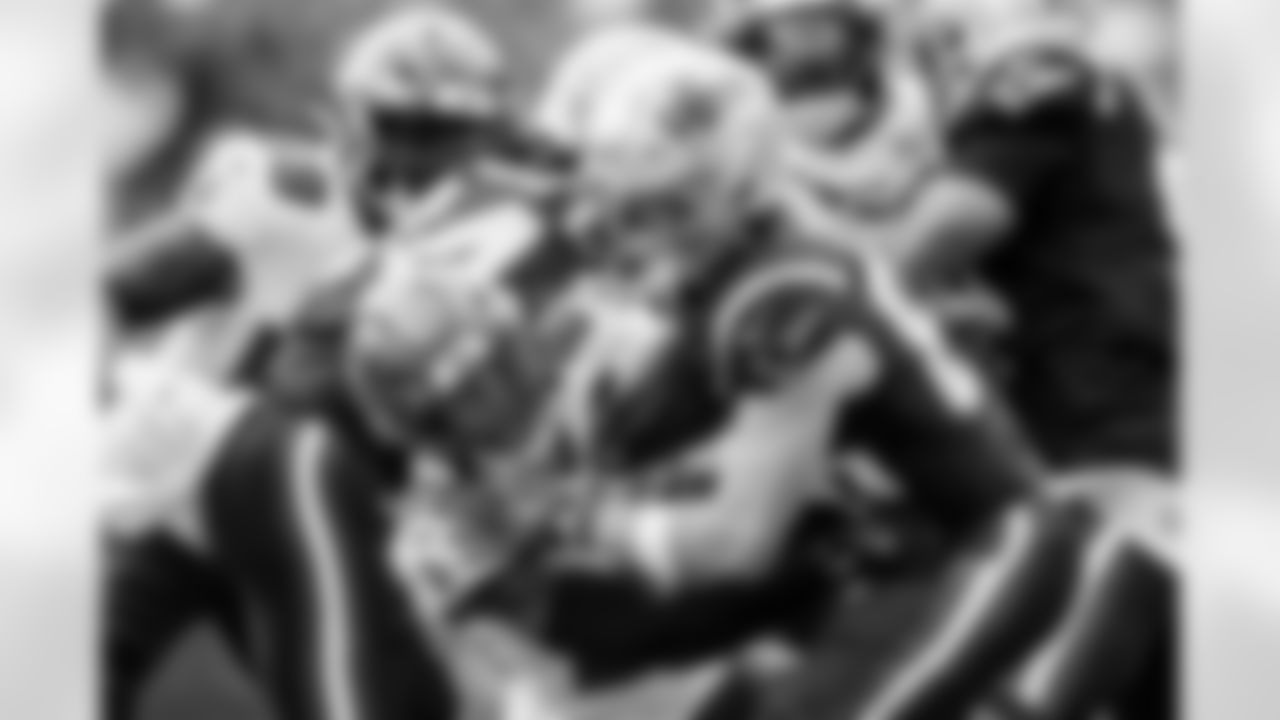 TAMPA, FL - November 09, 2025 - Safety Kaevon Merriweather #26 of the Tampa Bay Buccaneers during the game between the New England Patriots and Tampa Bay Buccaneers. The Bucs lost the game, 28-23. Photo By Tori Richman/Tampa Bay Buccaneers