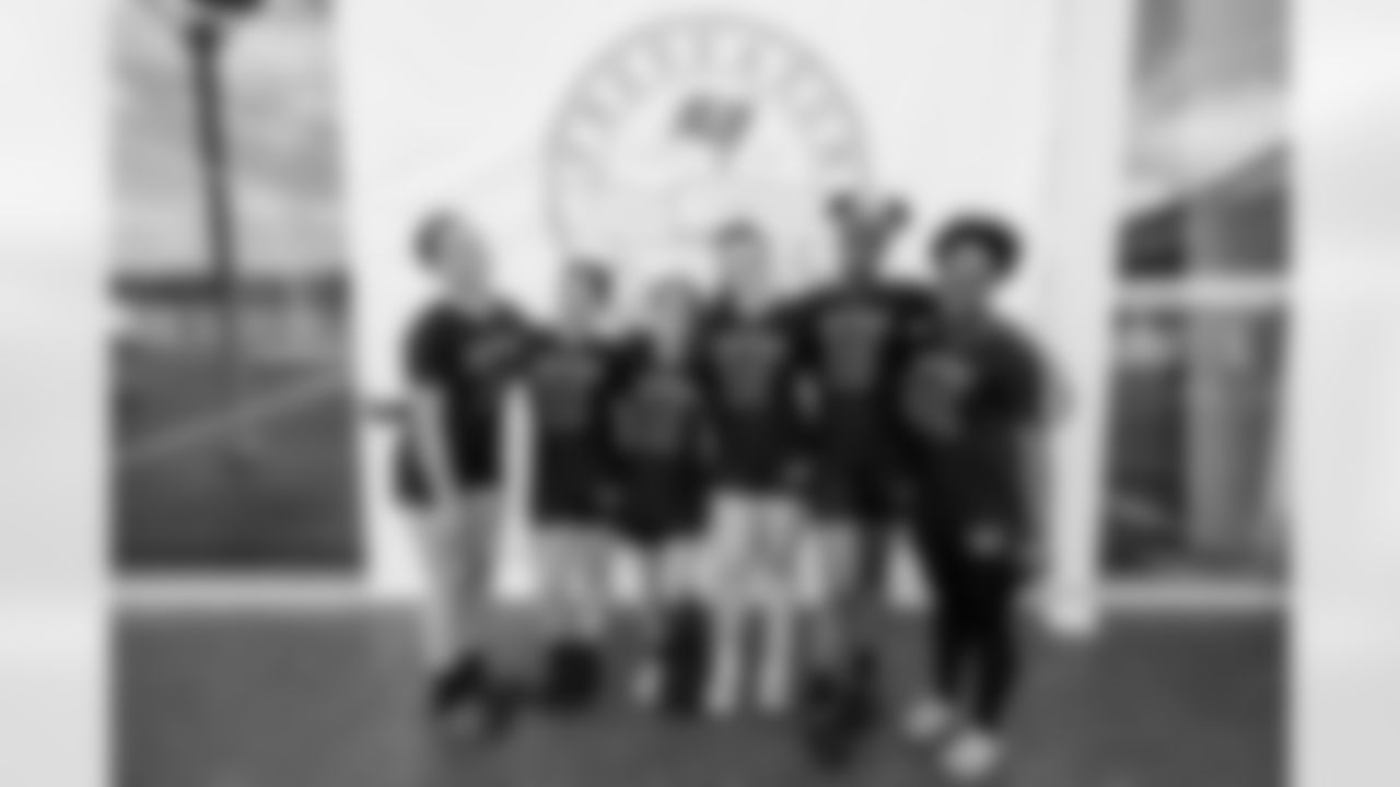 TAMPA, FL - February 14, 2026 - The 2026 Girls Flag Football Preseason Classic. Photo By Doug DeFelice/Tampa Bay Buccaneers