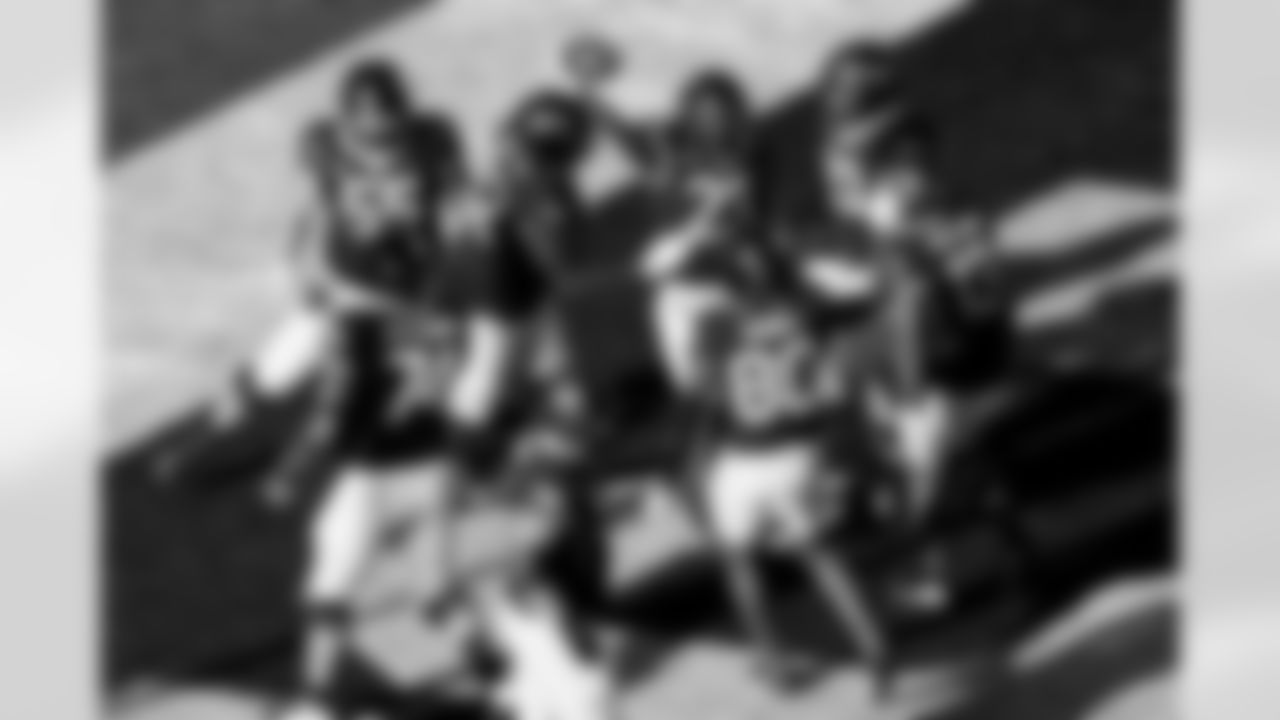 Wake Forest running back Demond Claiborne (23) celebrates his touchdown run against Pittsburgh during the first half of an NCAA college football game in Winston-Salem, N.C., Saturday, Oct. 21, 2023. (AP Photo/Chuck Burton)