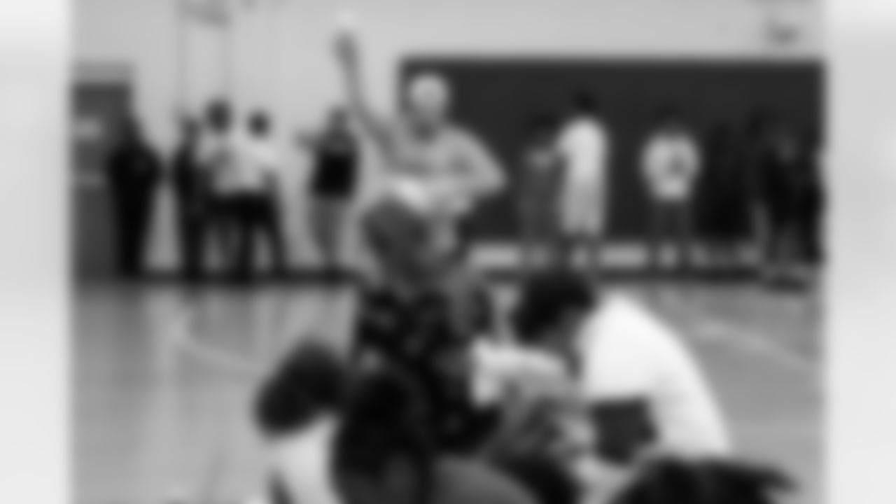 TAMPA, FL - December 16, 2025 - The Baker and Emily Mayfield Foundation's annual 'Passing The Joy' event. Photo By Doug DeFelice/Tampa Bay Buccaneers