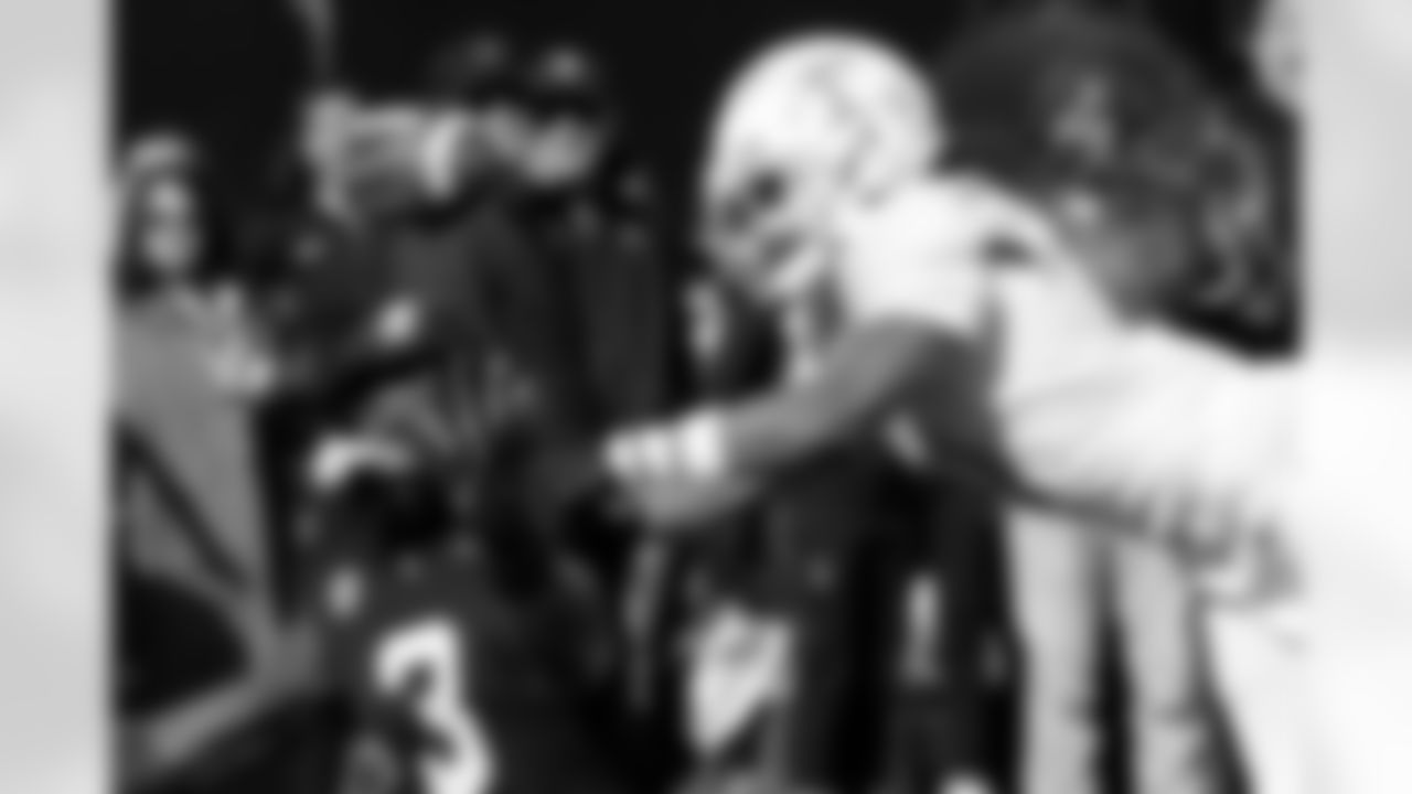 Tennessee defensive back Jermod McCoy (3) breaks up a pass intended for Vanderbilt wide receiver Quincy Skinner Jr. (3) during the first half of an NCAA college football game Saturday, Nov. 30, 2024, in Nashville, Tenn. (AP Photo/George Walker IV)