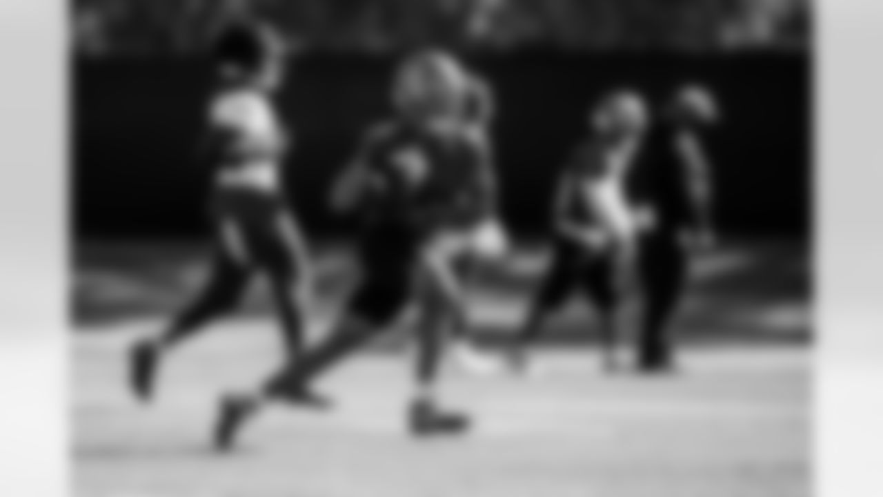 TAMPA, FL - November 20, 2025 - Wide Receiver Emeka Egbuka #2 of the Tampa Bay Buccaneers during practice at AdventHealth Training Center. Photo By Tori Richman/Tampa Bay Buccaneers