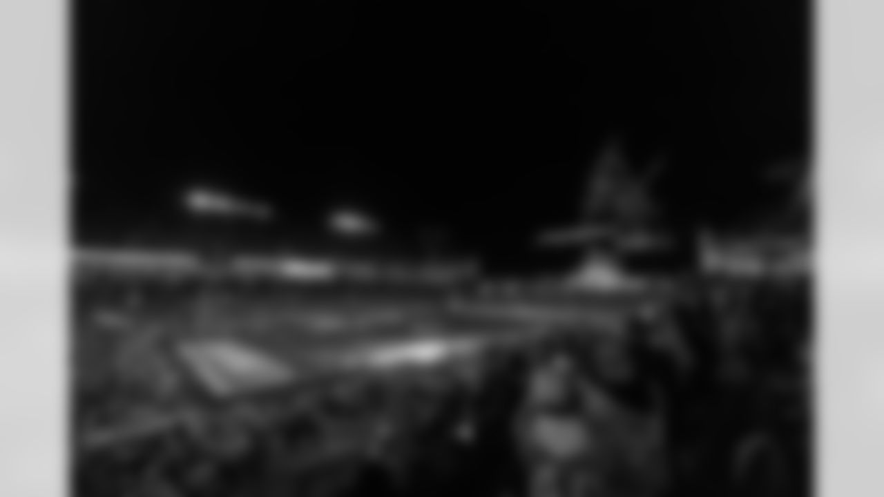 TAMPA, FL - December 11, 2025 - The Tampa Bay Buccaneers and Atlanta Falcons during a regular season game at Raymond James Stadium. The Bucs lost the game, 29-28. Photo By Dave Pullis/Tampa Bay Buccaneers