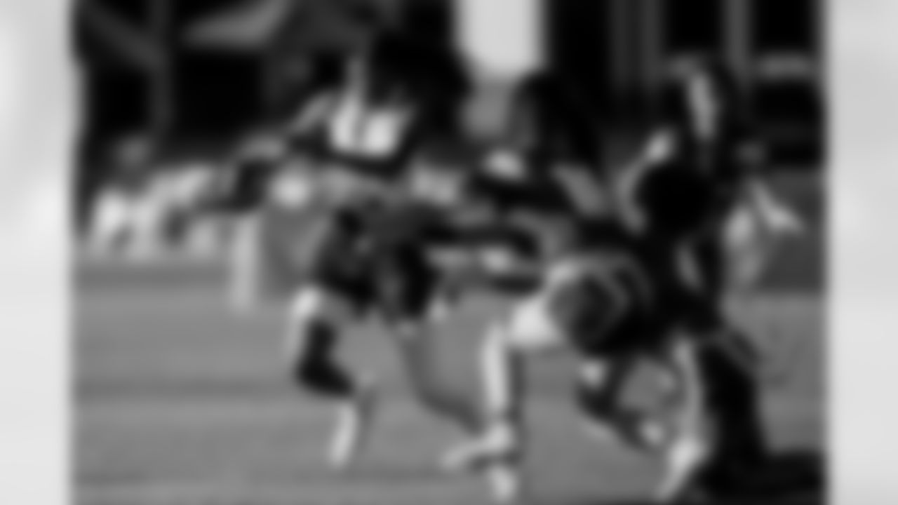 TAMPA, FL - February 10, 2026 - The 2026 Girls Flag Football Preseason Classic at AdventHealth Training Center. Photo By Tori Richman/Tampa Bay Buccaneers