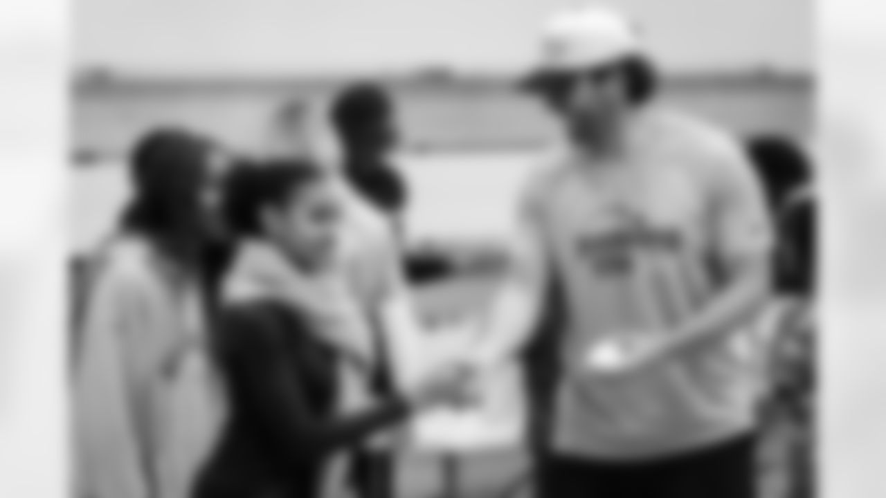 TAMPA, FL - December 16, 2025 - The Baker and Emily Mayfield Foundation's annual 'Passing The Joy' event. Photo By Doug DeFelice/Tampa Bay Buccaneers