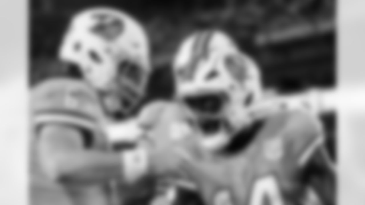 TAMPA, FL - December 11, 2025 - The Tampa Bay Buccaneers and Atlanta Falcons during a regular season game at Raymond James Stadium. The Bucs lost the game, 29-28. Photo By Kyle Zedaker/Tampa Bay Buccaneers