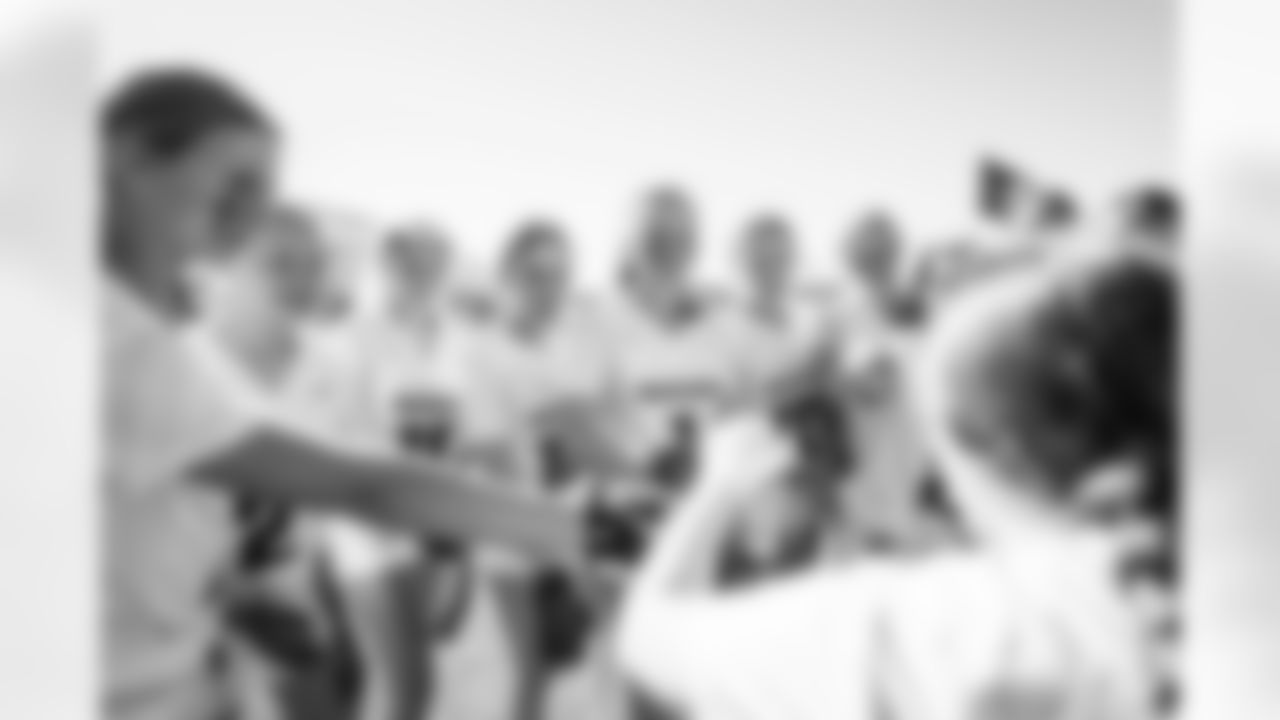 TAMPA, FL - February 10, 2026 - The 2026 Girls Flag Football Preseason Classic at AdventHealth Training Center. Photo By Tori Richman/Tampa Bay Buccaneers