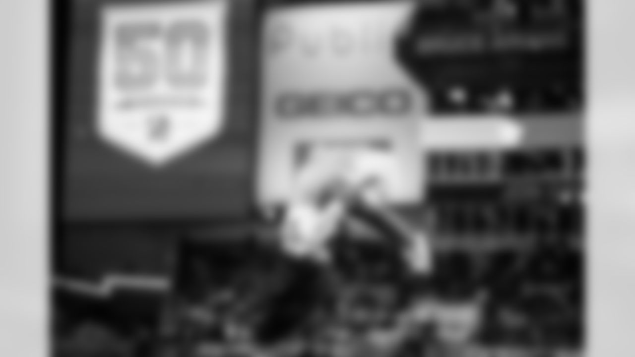 TAMPA, FL - December 11, 2025 - The Tampa Bay Buccaneers and Atlanta Falcons during a regular season game at Raymond James Stadium. The Bucs lost the game, 29-28. Photo By Kyle Zedaker/Tampa Bay Buccaneers