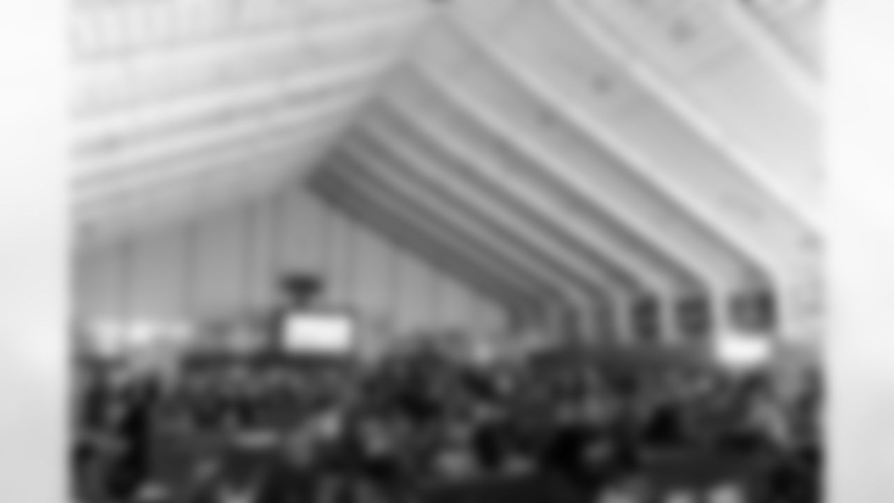 TAMPA, FL - February 21, 2026 - 2026 Jr. Bucs Movie Night. Photo By Kyle Zedaker/Tampa Bay Buccaneers