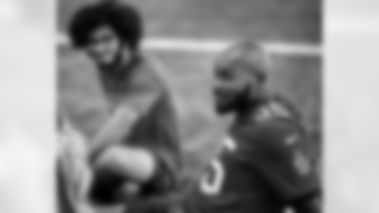 TAMPA, FL - December 16, 2025 - The final session of the Player-Student Mentoring Program at AdventHealth Training Center. Photo By Kyle Zedaker/Tampa Bay Buccaneers