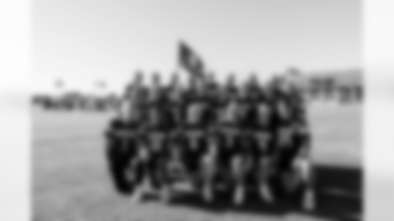 TAMPA, FL - February 10, 2026 - The 2026 Girls Flag Football Preseason Classic at AdventHealth Training Center. Photo By Tori Richman/Tampa Bay Buccaneers