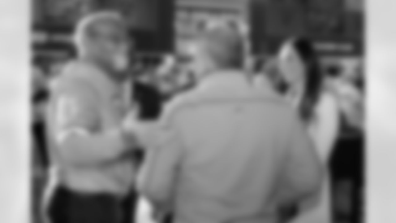 TAMPA, FL - December 11, 2025 - The 1976 Tampa Bay Buccaneers team reunion in the Hyundai Club at Raymond James Stadium. Photo By Mike Carlson/Tampa Bay Buccaneers