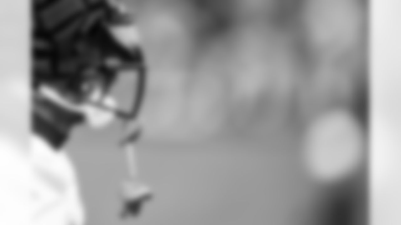PITTSBURGH, PA - August 13, 2025 - Wide Receiver Tez Jonson #83 of the Tampa Bay Buccaneers during practice at Gesling Stadium. Photo By Kyle Zedaker/Tampa Bay Buccaneers