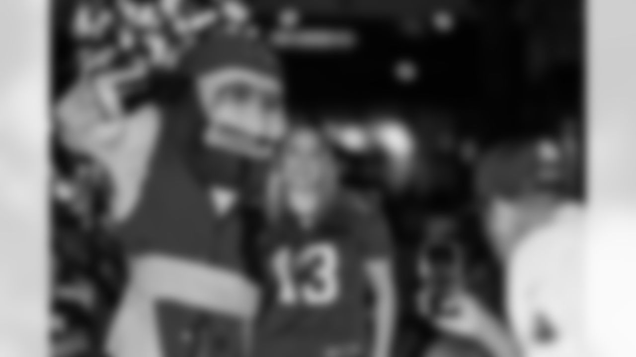 TAMPA, FL - November 23, 2025 - Captain Fear during the Watch Party at Armature Works during the game between the Tampa Bay Buccaneers and the Los Angeles Rams. Photo By Doug DeFelice/Tampa Bay Buccaneers