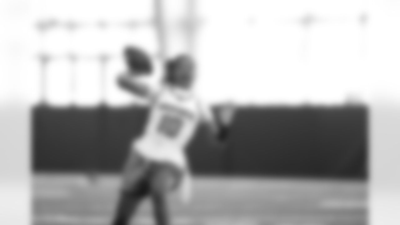 TAMPA, FL - February 13, 2026 - The 2026 Girls Flag Football Preseason Classic at AdventHealth Training Center. Photo By Cian Leach/Tampa Bay Buccaneers