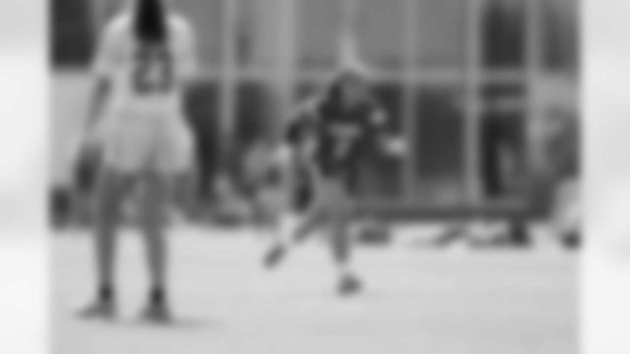 TAMPA, FL - February 13, 2026 - The 2026 Girls Flag Football Preseason Classic at AdventHealth Training Center. Photo By Cian Leach/Tampa Bay Buccaneers