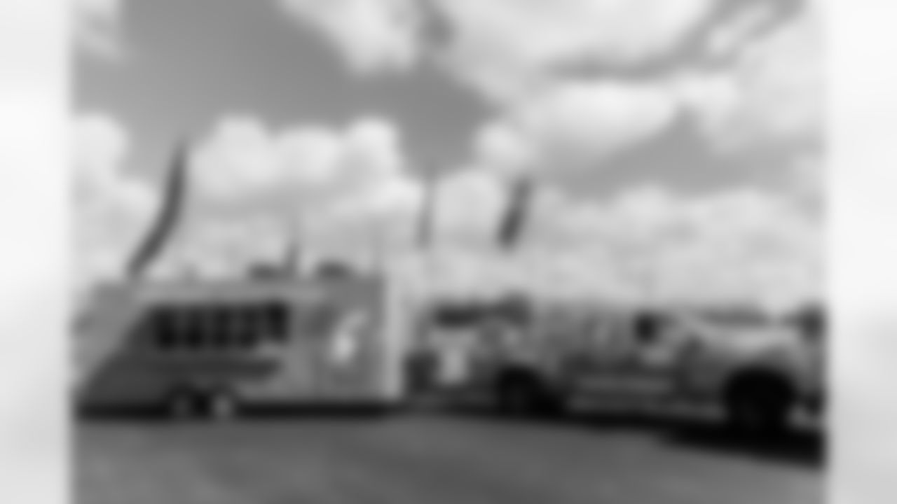 TAMPA, FL - February 14, 2026 - The 2026 Girls Flag Football Preseason Classic. Photo By Doug DeFelice/Tampa Bay Buccaneers