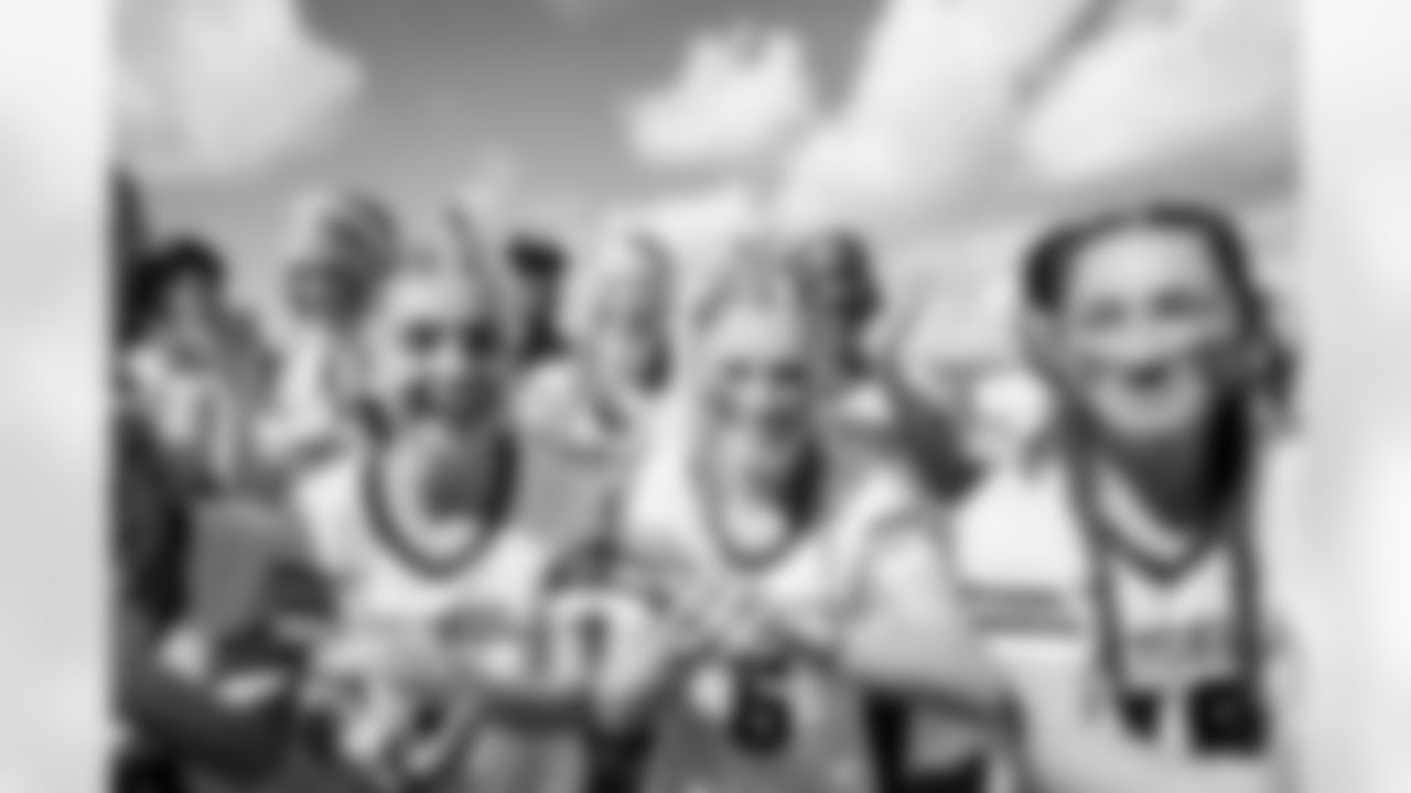 TAMPA, FL - February 12, 2026 - The 2026 Girls Flag Football Preseason Classic at AdventHealth Training Center. Photo By Tori Richman/Tampa Bay Buccaneers