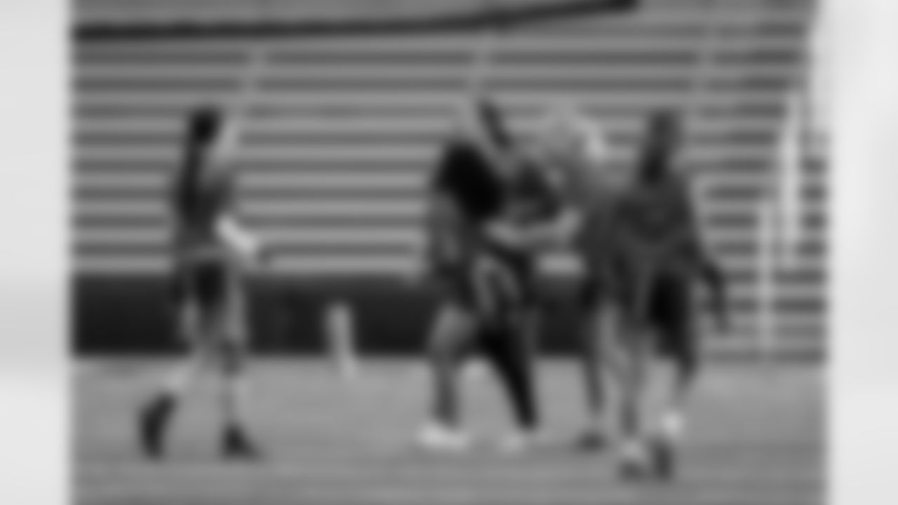 TAMPA, FL - February 09, 2026 - The 2026 Girls Flag Football Preseason Classic. Photo By Michael Aguilar/Tampa Bay Buccaneers