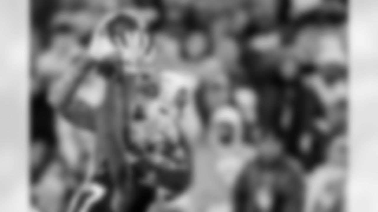 TAMPA, FL - December 11, 2025 - The Tampa Bay Buccaneers and Atlanta Falcons during a regular season game at Raymond James Stadium. The Bucs lost the game, 29-28. Photo By Kyle Zedaker/Tampa Bay Buccaneers